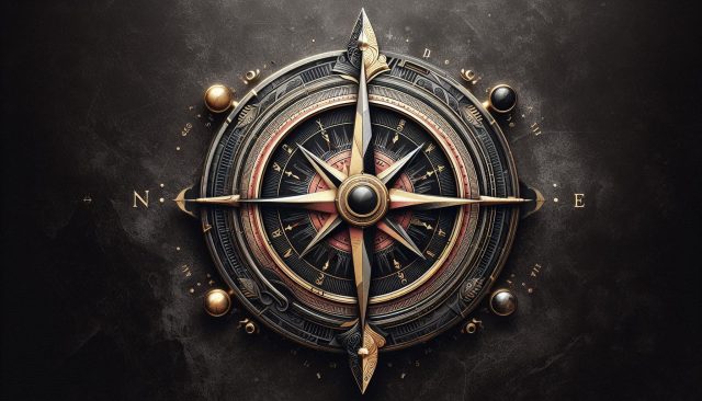 animated compass